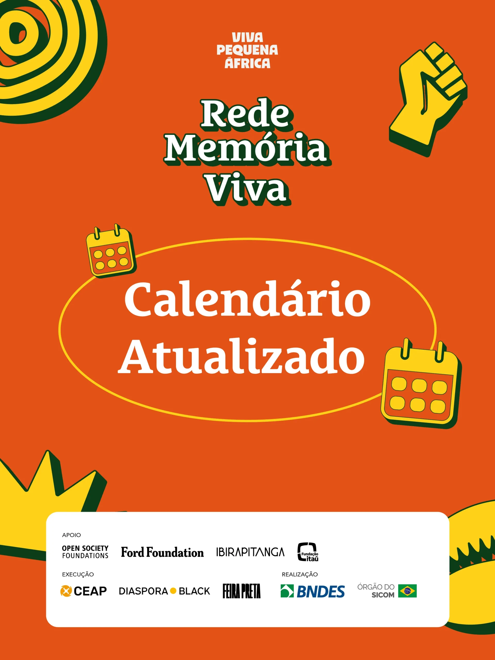 [Design] Carrossel Informações atualizadas sobre a Rede Memória Viva _001